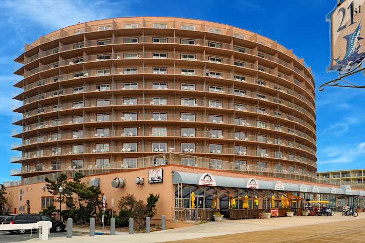 hotel in ocean city nj on the boardwalk